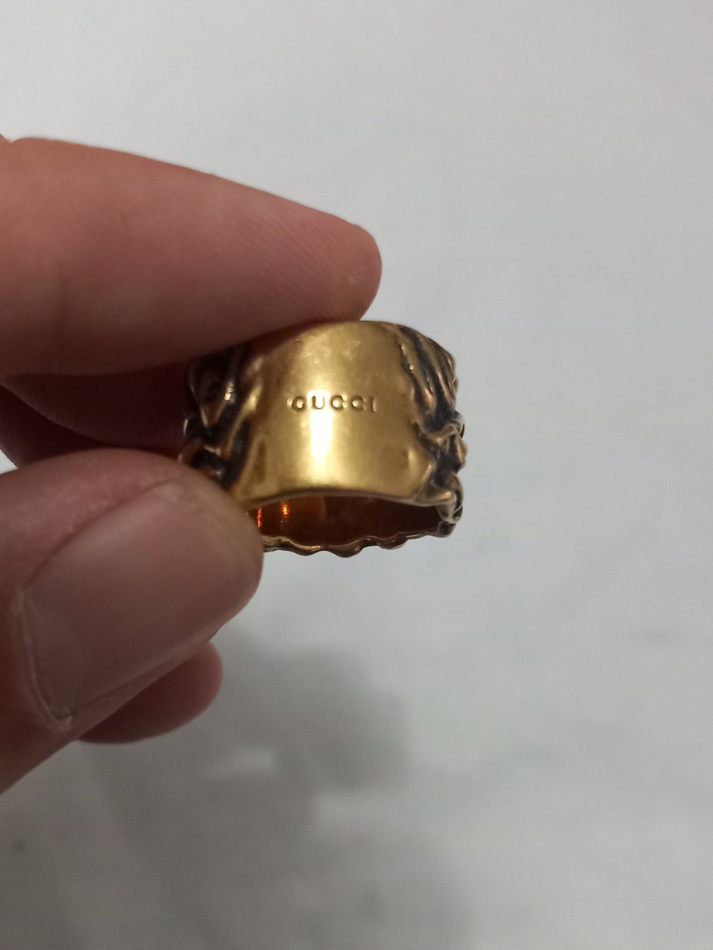 Gucci Bracciali & Braccialetti: Gucci ensemble bracelet et bague "Lion Mane" – Usato da Le Grand-Saconnex venduto da Rgt87 6