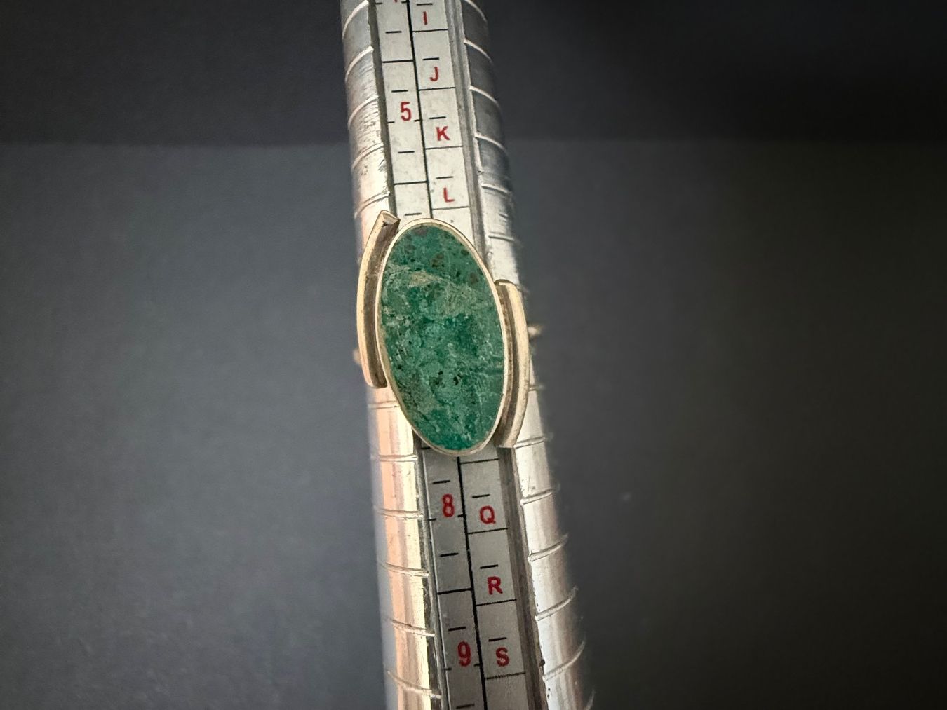 Anelli: Silber Ring mit Azurith 925 – Usato da Spiegel b. Bern venduto da Rogger72 6