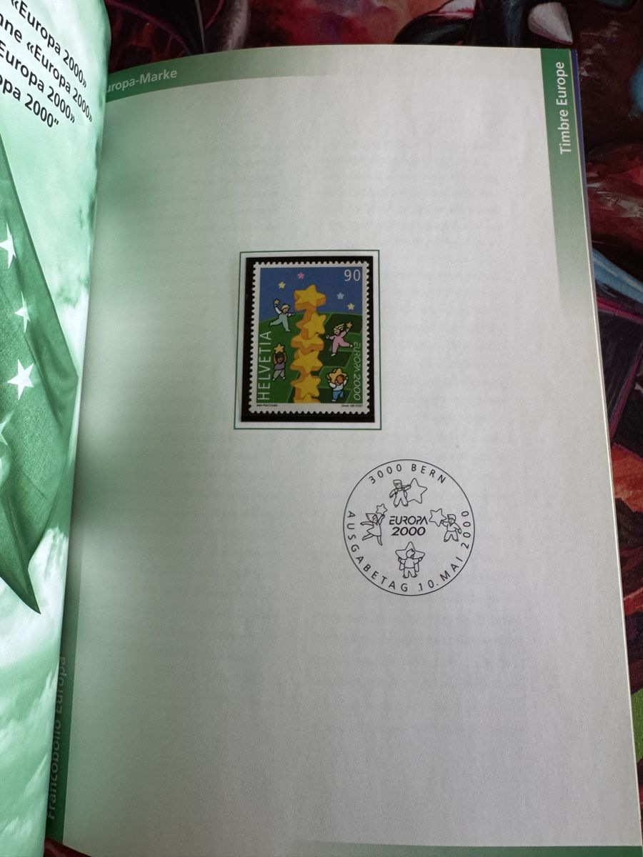 Alben: Schweizer Briefmarken Jahrbuch 2000 komplett postfrisch – Gebraucht aus Leutwil von Jaxon_withXx 4