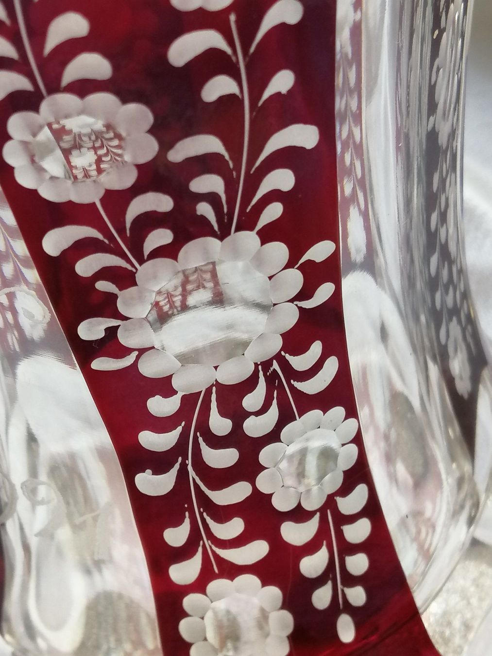 Gläser: Vintage Glas, Böhmen, schwer. – Gebraucht aus Rheinfelden von Cleopatra2000 2