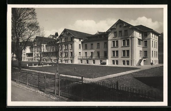 Ansichtskarten: AK Uznach, Kantonales Krankenhaus – Gebraucht aus Berlin von bartko-reher