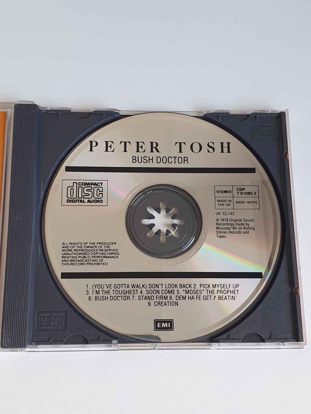 CDs: CD "Bush Doctor" von Peter Tosh – Gebraucht aus Uster von Andreas7 2