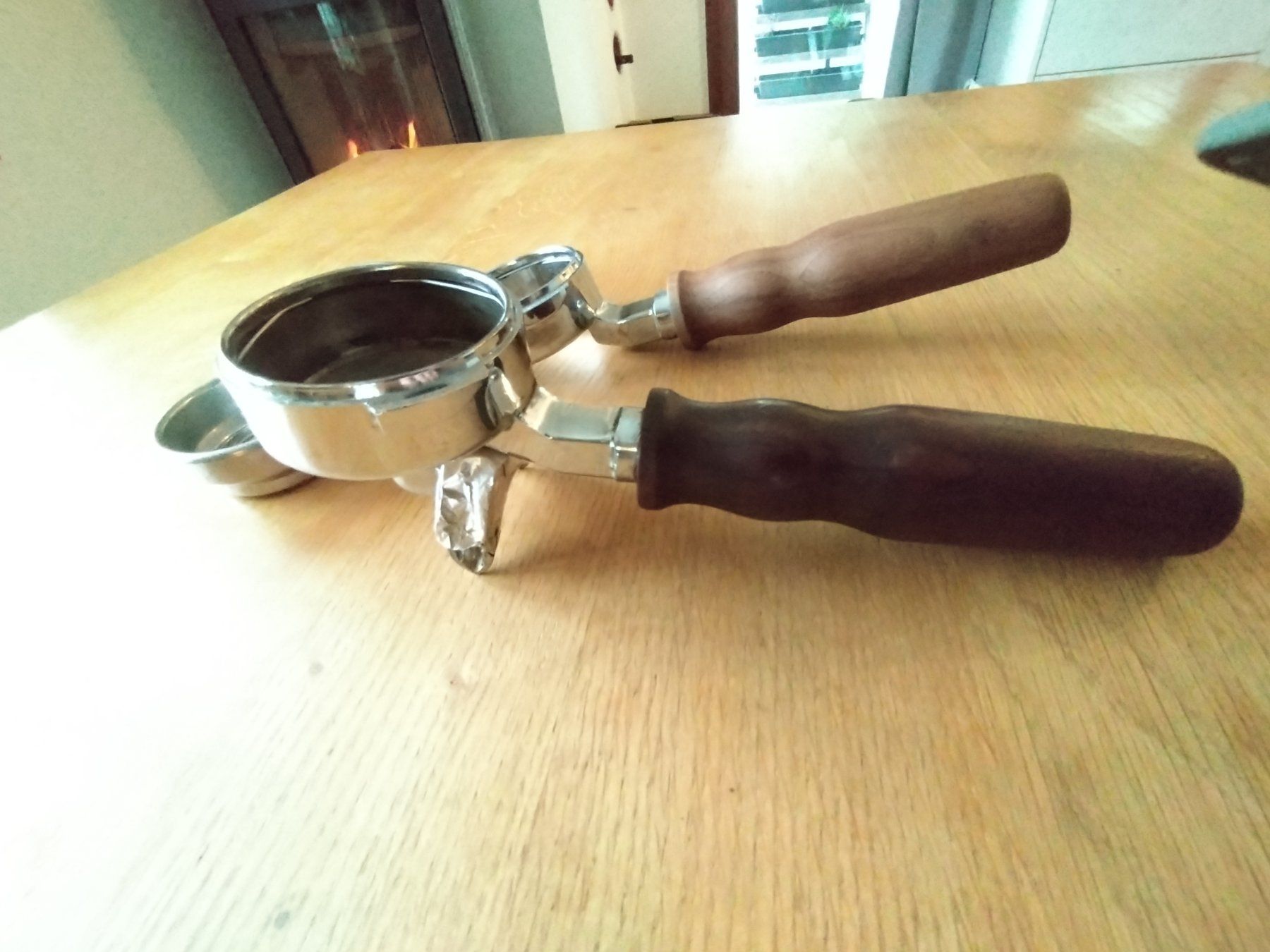 Macchine per caffè & Macchine per espresso: Barista Siebträger mit Siebeinsätzen – Usato da Schwarzenbach SG venduto da Veloma 3