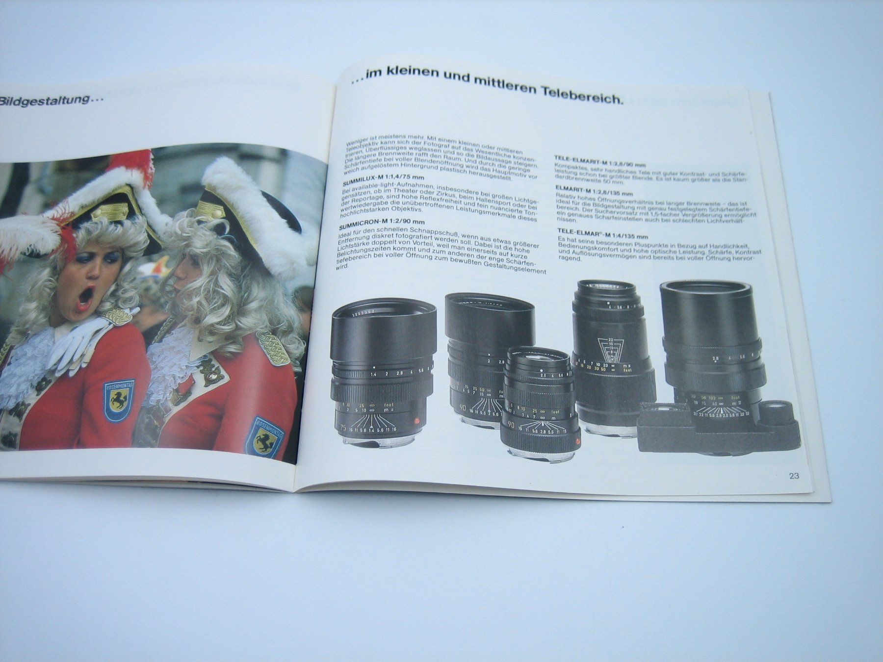 Leica Fotocamera: Leica M6 alter Werbeprospekt/Katalog – Usato da Zürich venduto da Tomi118 6