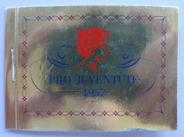 1957, Pro Juventute, Markenheft Nr.6 postfrisch **, 300.-+