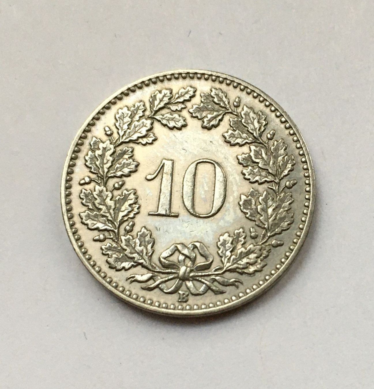 Tutti le monete: 1911 10 Rappen -unz – Usato da Kirchberg SG venduto da Zenhad69 1