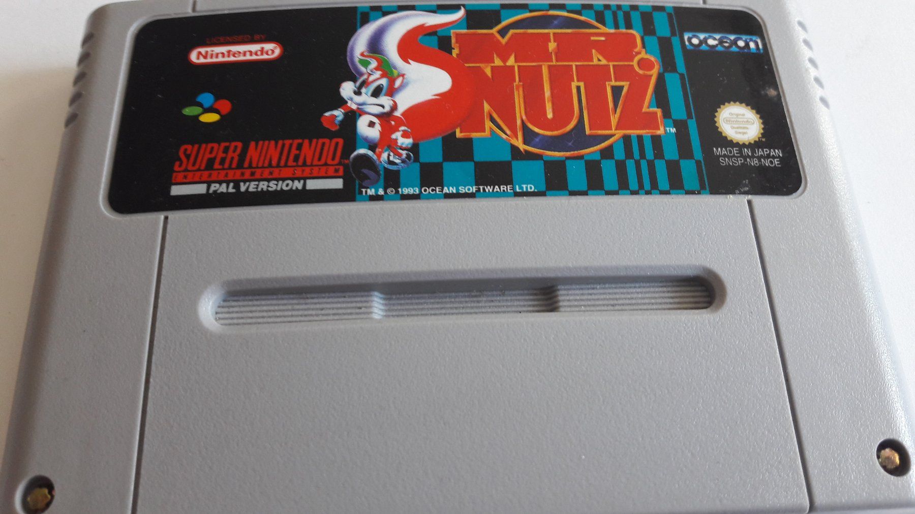 Nintendo Jeux: Mr. Nutz - SNES – D'occasion à Zürich par Mephisto87