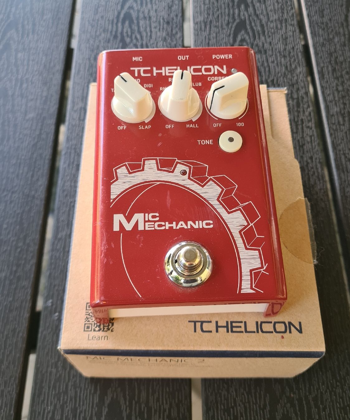 TC Electronic Egaliseurs: TC Helicon Voice Processor "Mic Mechanic II" inkl. Adapter – D'occasion à Seon par LivEst 1