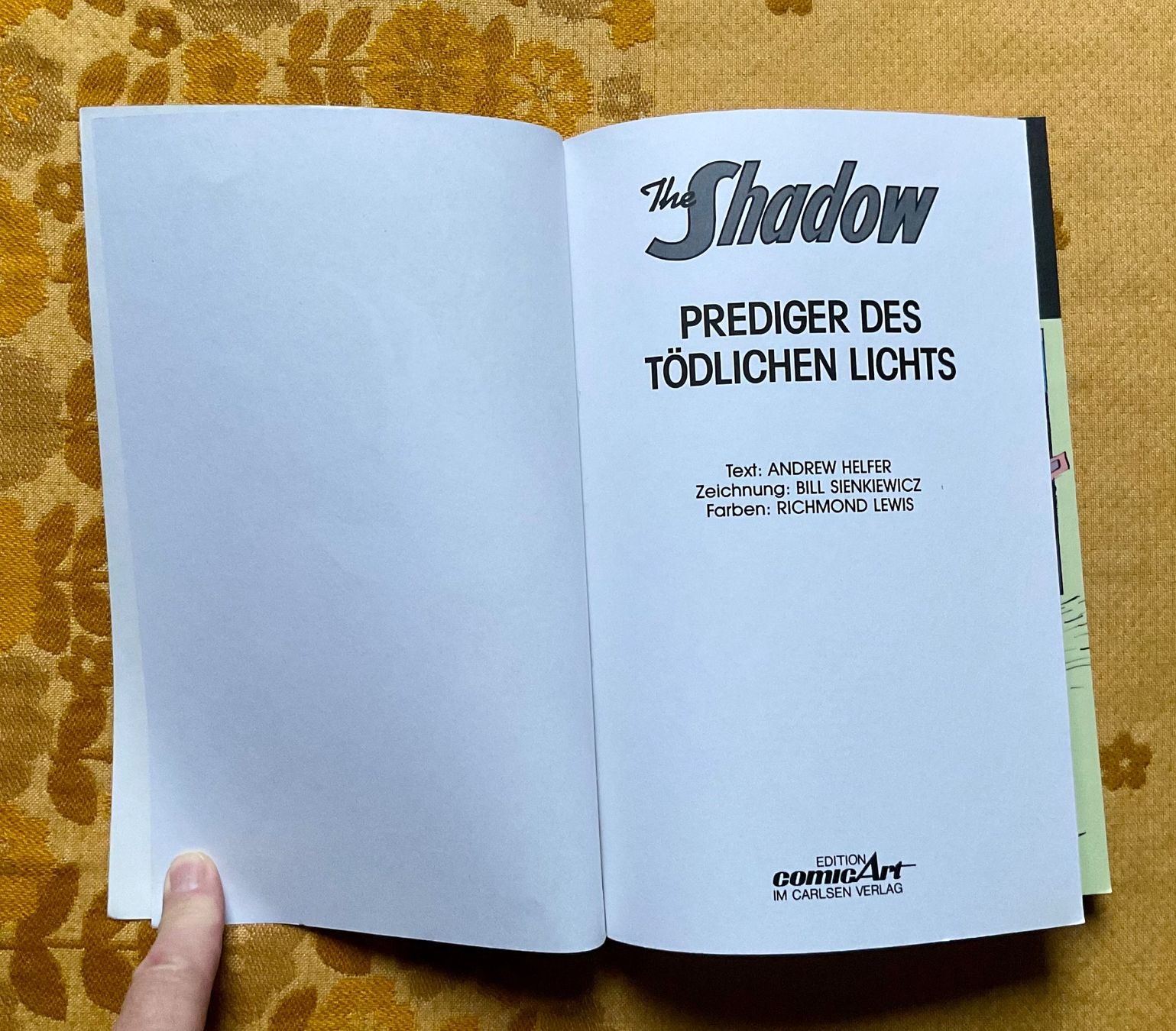 Fumetti: The Shadow Band Nr 3 von 1991 – Usato da Endingen venduto da nathan05 3