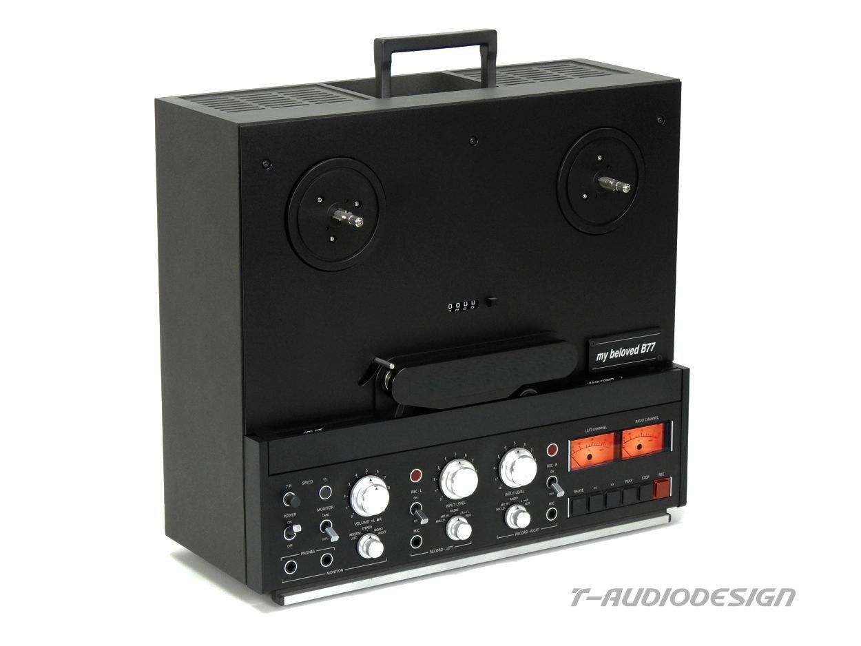 Revox Apparecchi a nastro: Workshop - ReVox B77 Design Umbau schwarz... – Nuovo (secondo la descrizione) da Lohn-Ammannsegg venduto da Techtrading-GmbH 4
