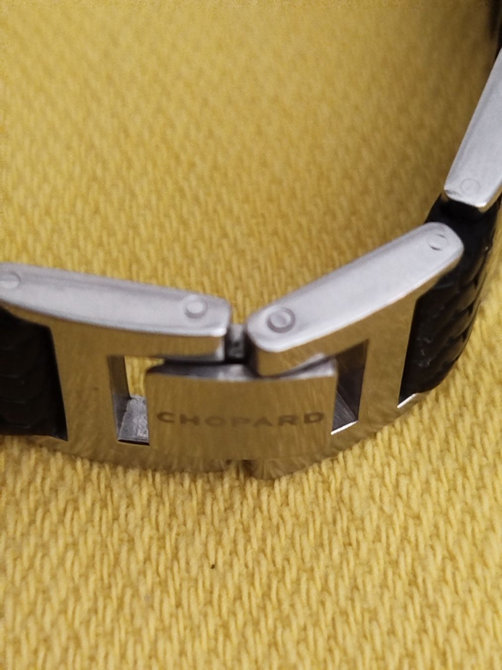Chopard Bracciali & Braccialetti: Bracelet Chopard Classic Racing acier et caoutchouc. – Usato da Tolochenaz venduto da Arianit 2