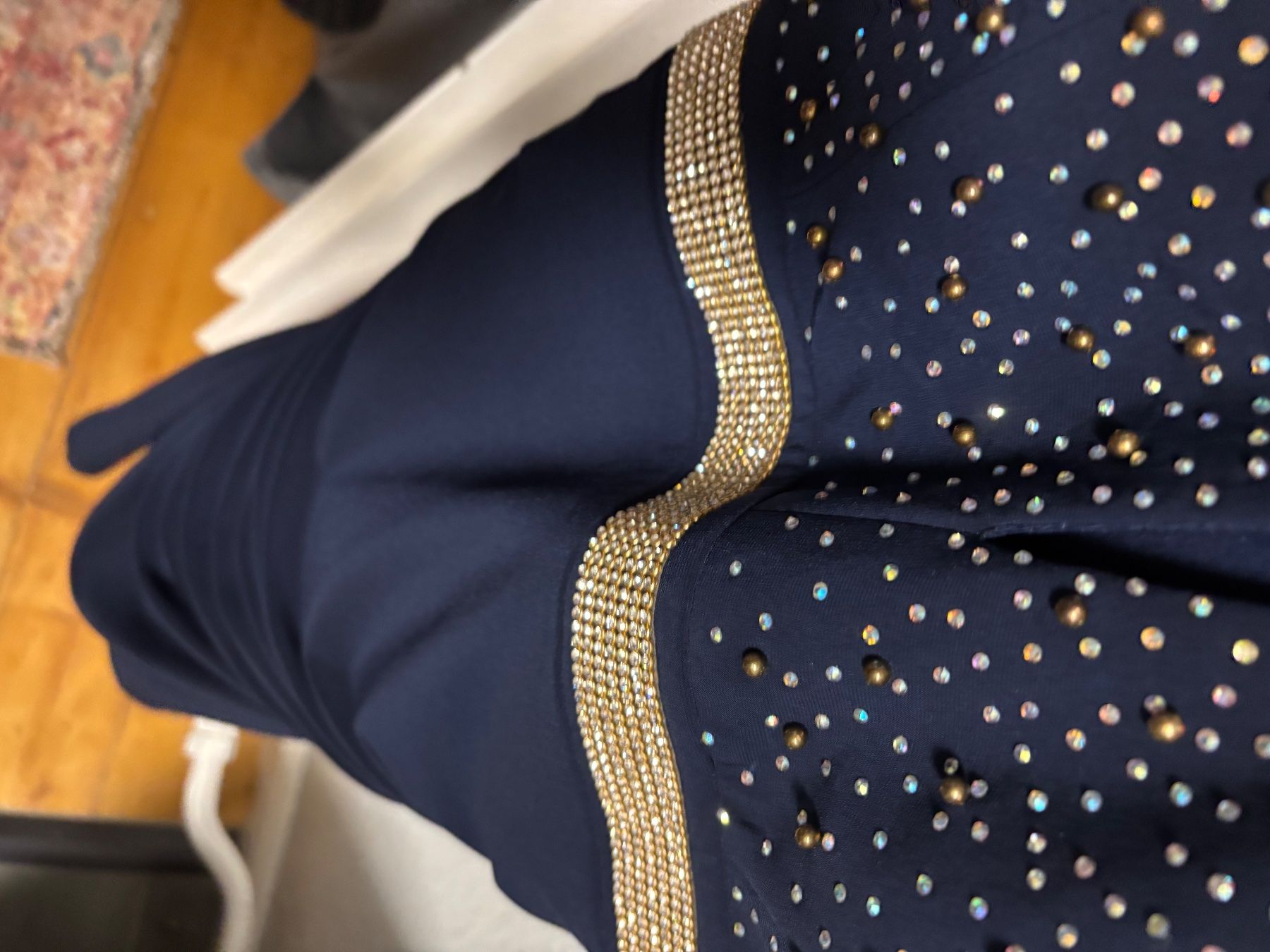 Vestiti: Abendkleid blau, Strass Grösse 36 – Usato da Kaltbrunn venduto da Modern 4