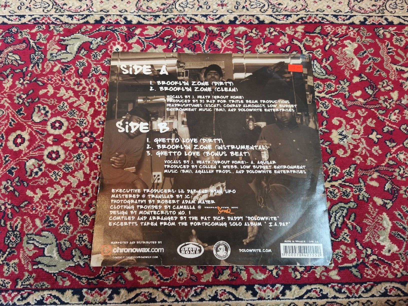 Dischi in vinile: Lil Dap - Brooklyn Zoo / Ghetto Love – Usato da Kandersteg venduto da digginblackpearlz 1