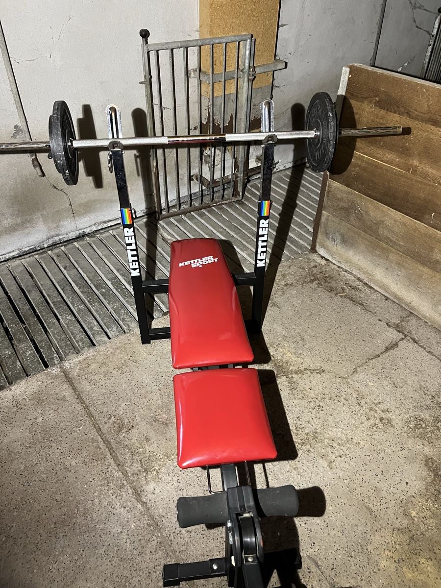 Kettler Hometrainer: Kettler Hantelbank – Usato da Würenlos venduto da KLG_3TBs 7