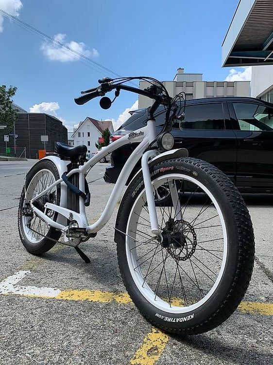 Fat Cruiser E-Bike Streetmaschine | Akku&Display revidiert (Gebraucht ...