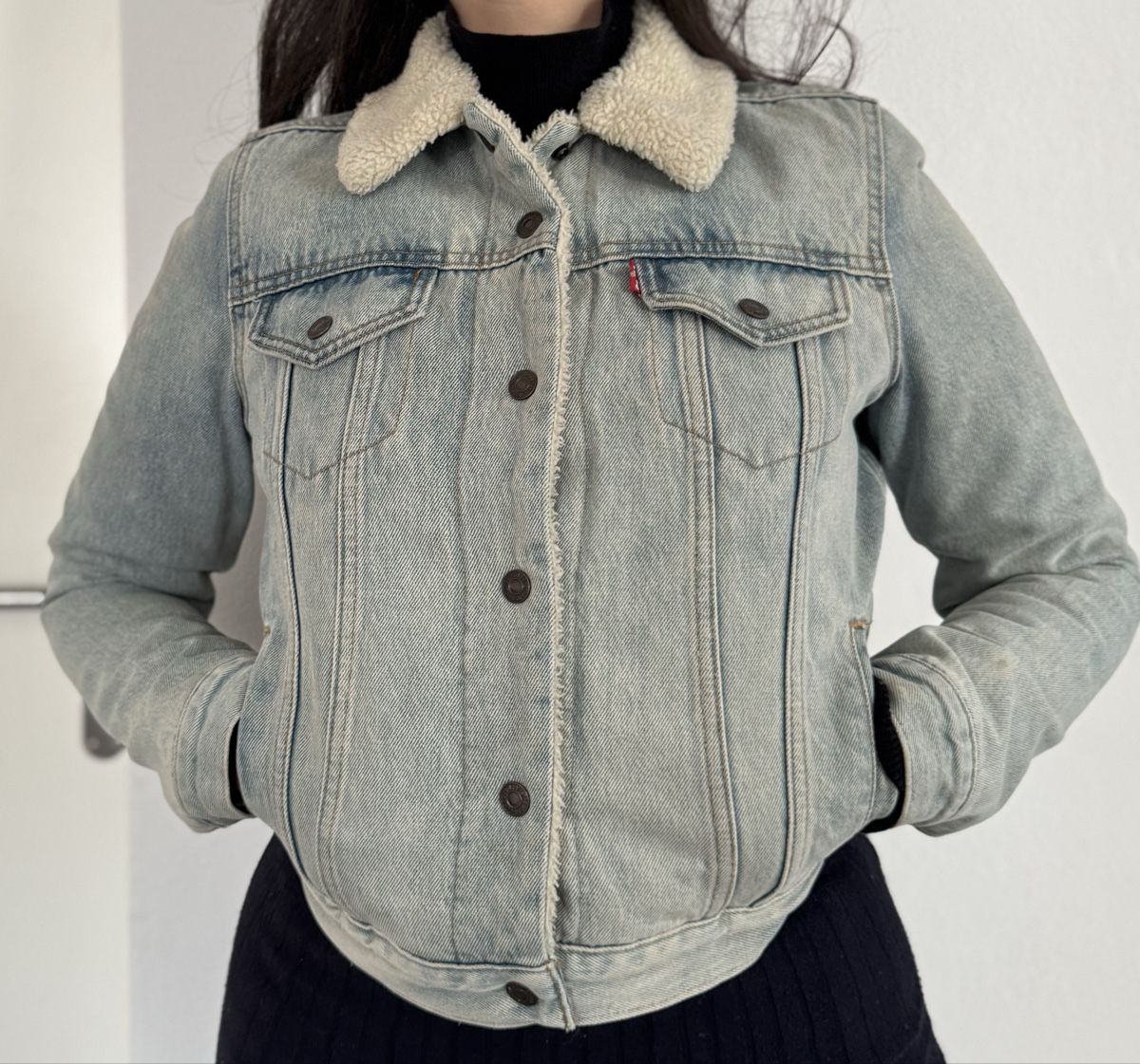 Levi's Giacche: Levi's Jeans Jacke mit Teddyfutter, Grösse S – Nuovo (secondo la descrizione) da Buchs AG venduto da Youssra02