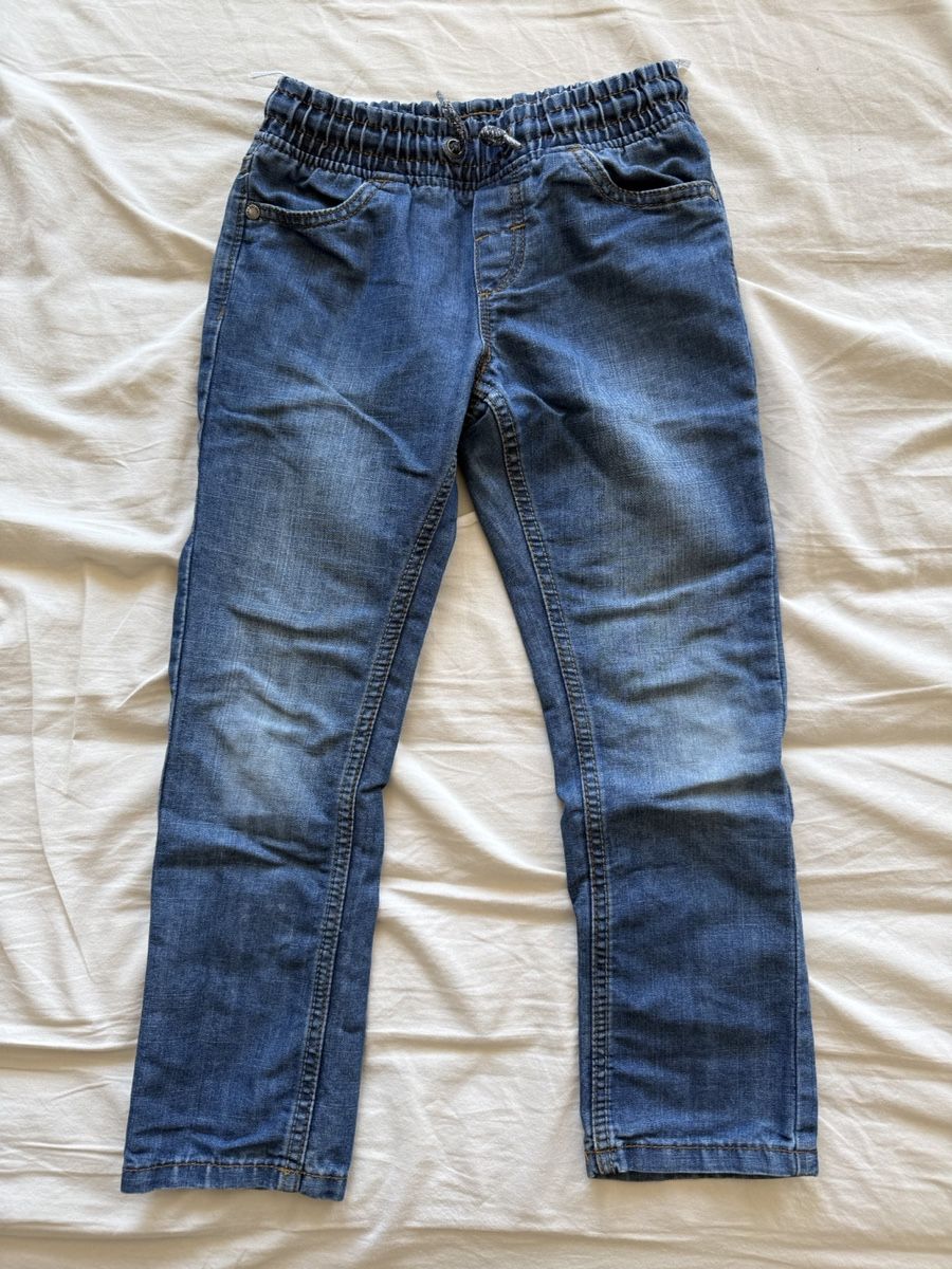 C&A Pantaloni: Coole Jeans mit Gummizug, Grösse 116 – Usato da Langnau i. E. venduto da rah_59rn