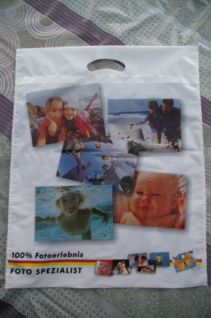 1100 Plastik Tragtaschen     Fotoerlebnis/Spezialist