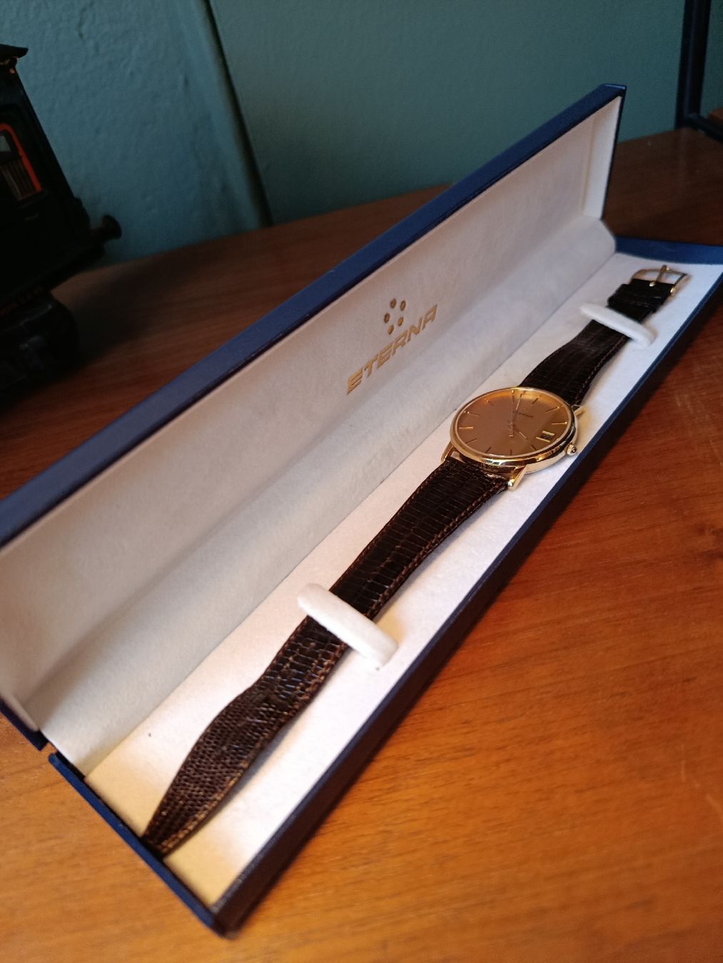 Eterna Uhren: Eterna Armbanduhr Quartz 34 mm – Gebraucht aus Riehen von twentymodern 1