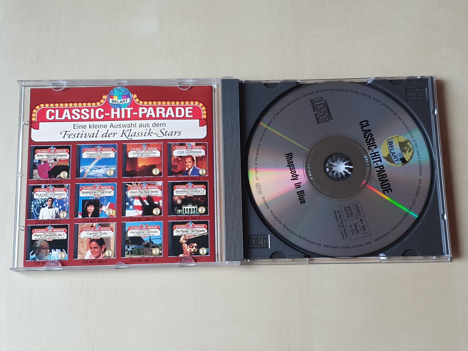 CDs: George Gershwin Rhapsody in Blue – Gebraucht aus Stansstad von collectorsshop 2