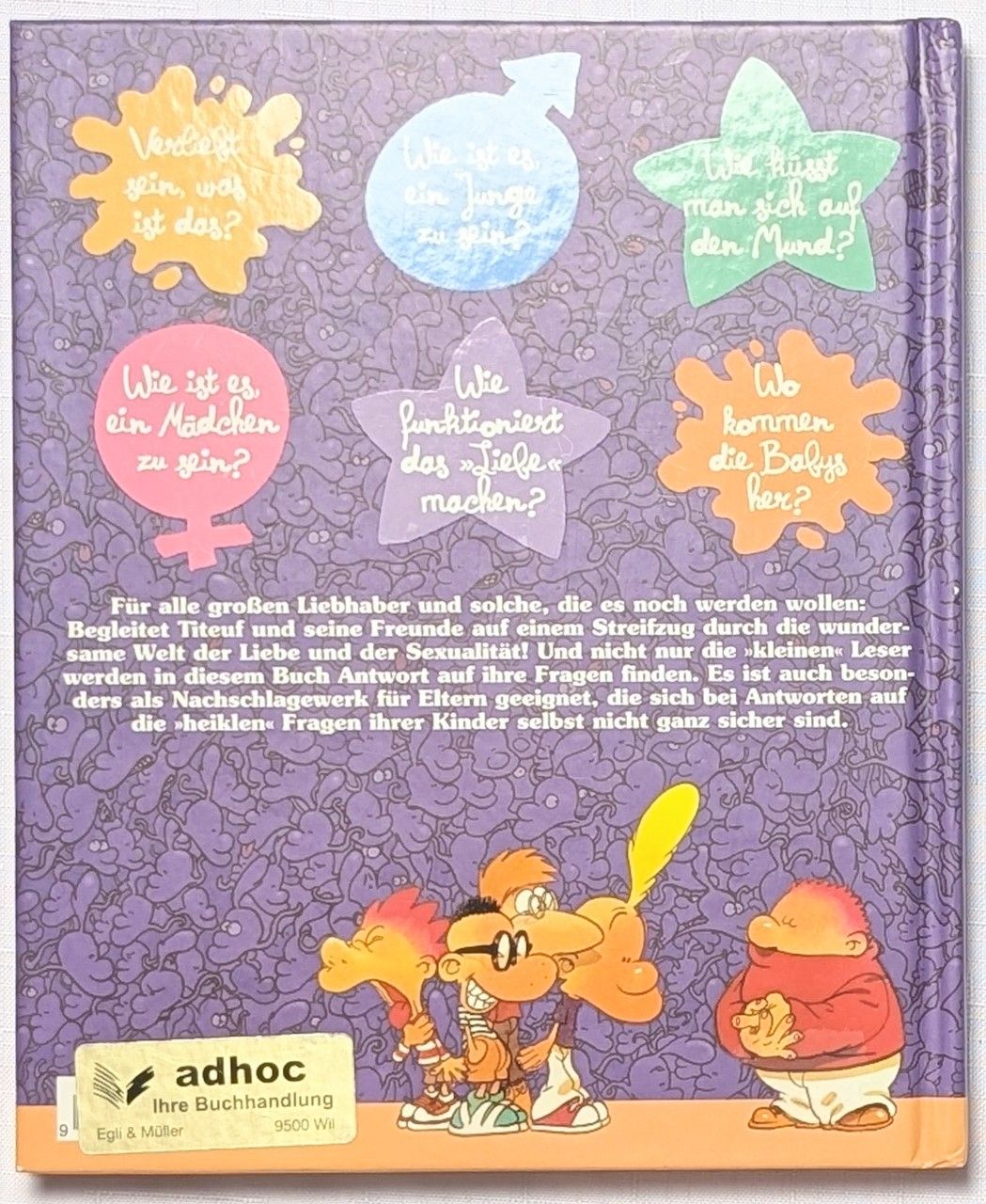 BD: Titeuf - Das große Piephahn-Lexikon - 2001 Ausgabe – D'occasion à Wängi par ABIZONE-86 5