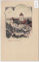 Chateau de Morat - Litho