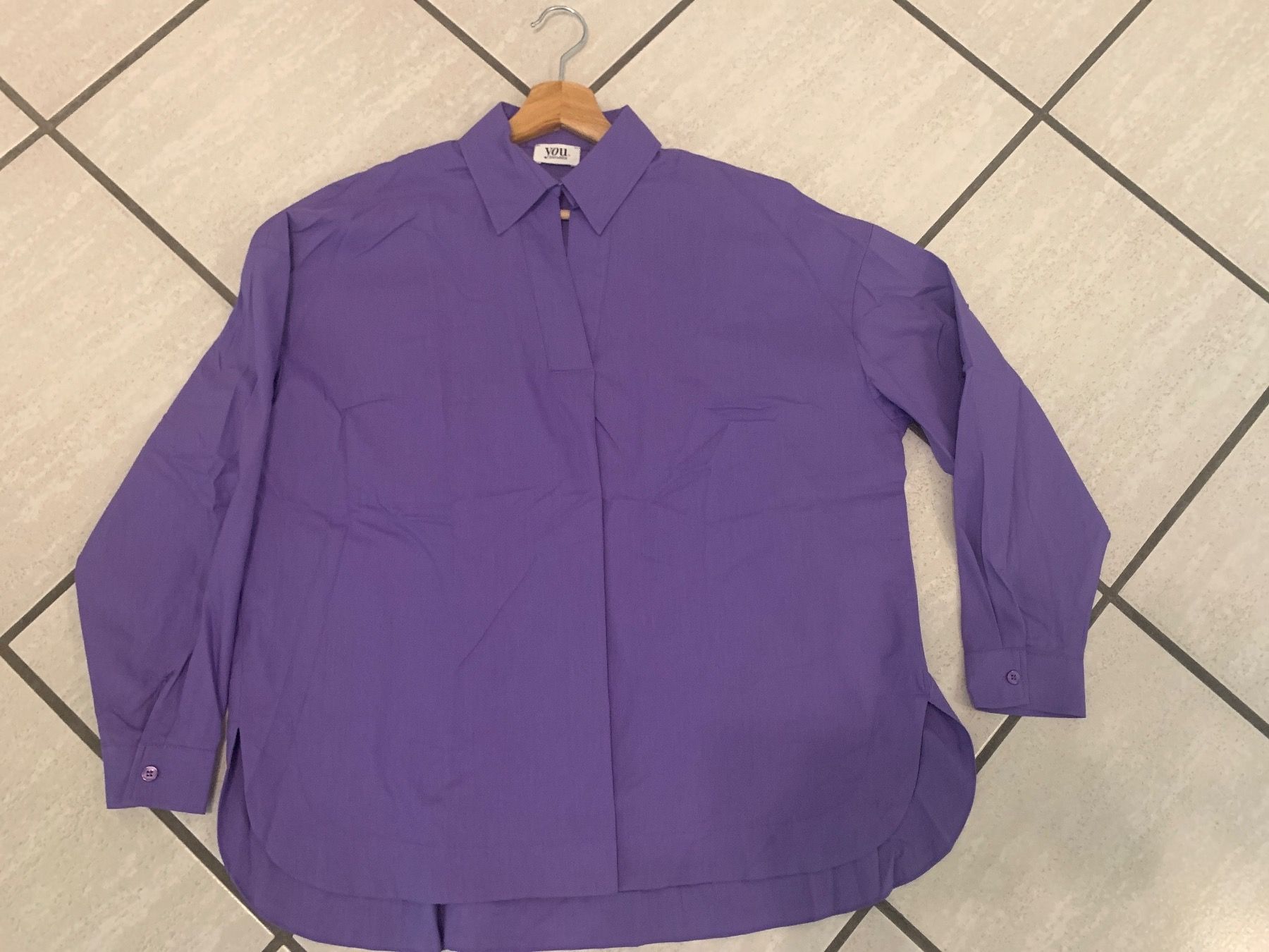 Camicette: Neue Hemdbluse JustWhite – Nuovo e nell'imballaggio originale da Lausen venduto da tiguan07 2