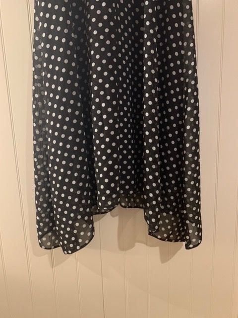 Kleider: Robe t.38/40 marine à pois – Gebraucht aus Sion von DayJenn 4