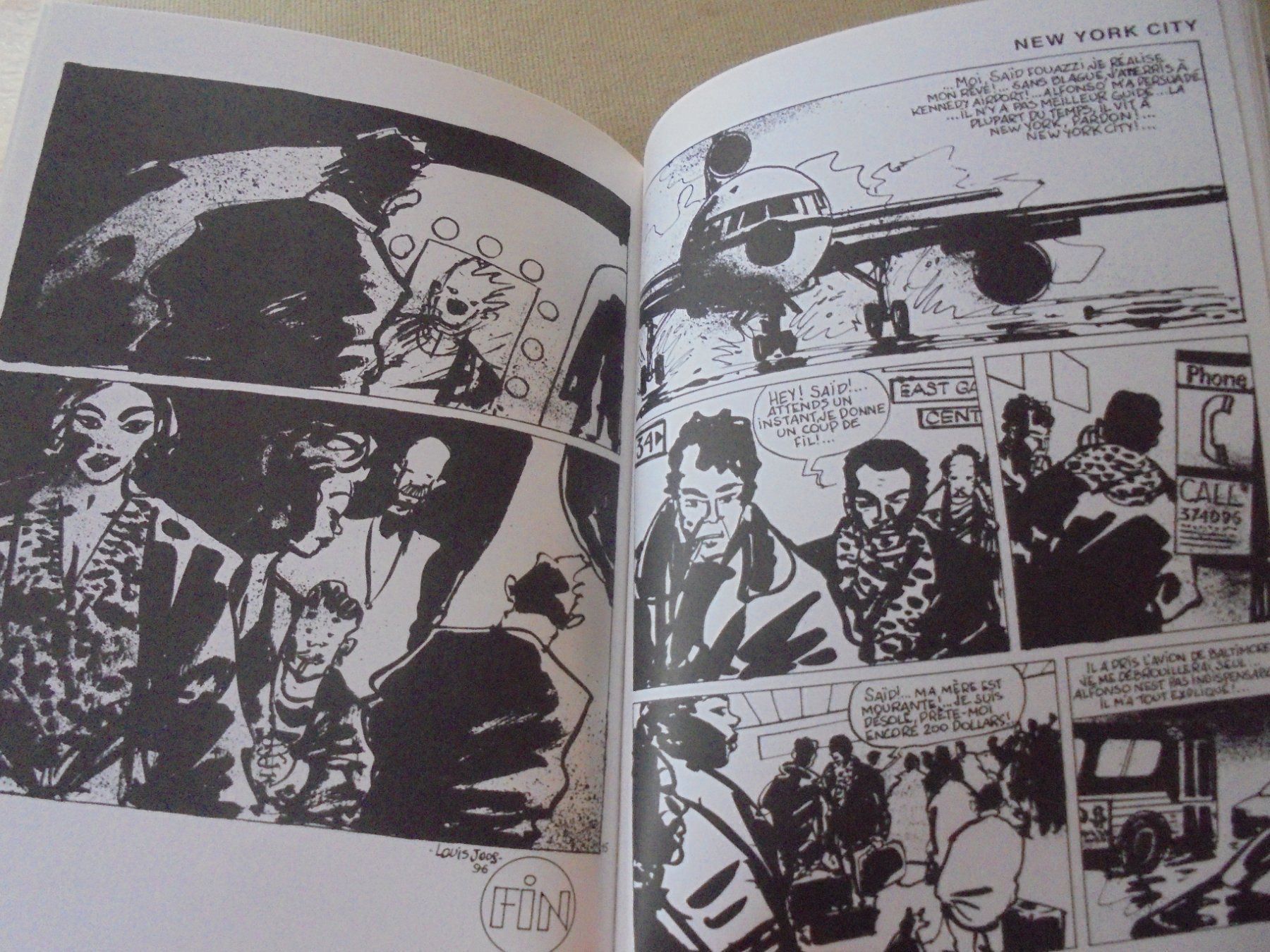 Comics: " Mood Indigo " par Joos, E.O 1997. BD en noir / blanc – Gebraucht aus Crissier von Promopost 5
