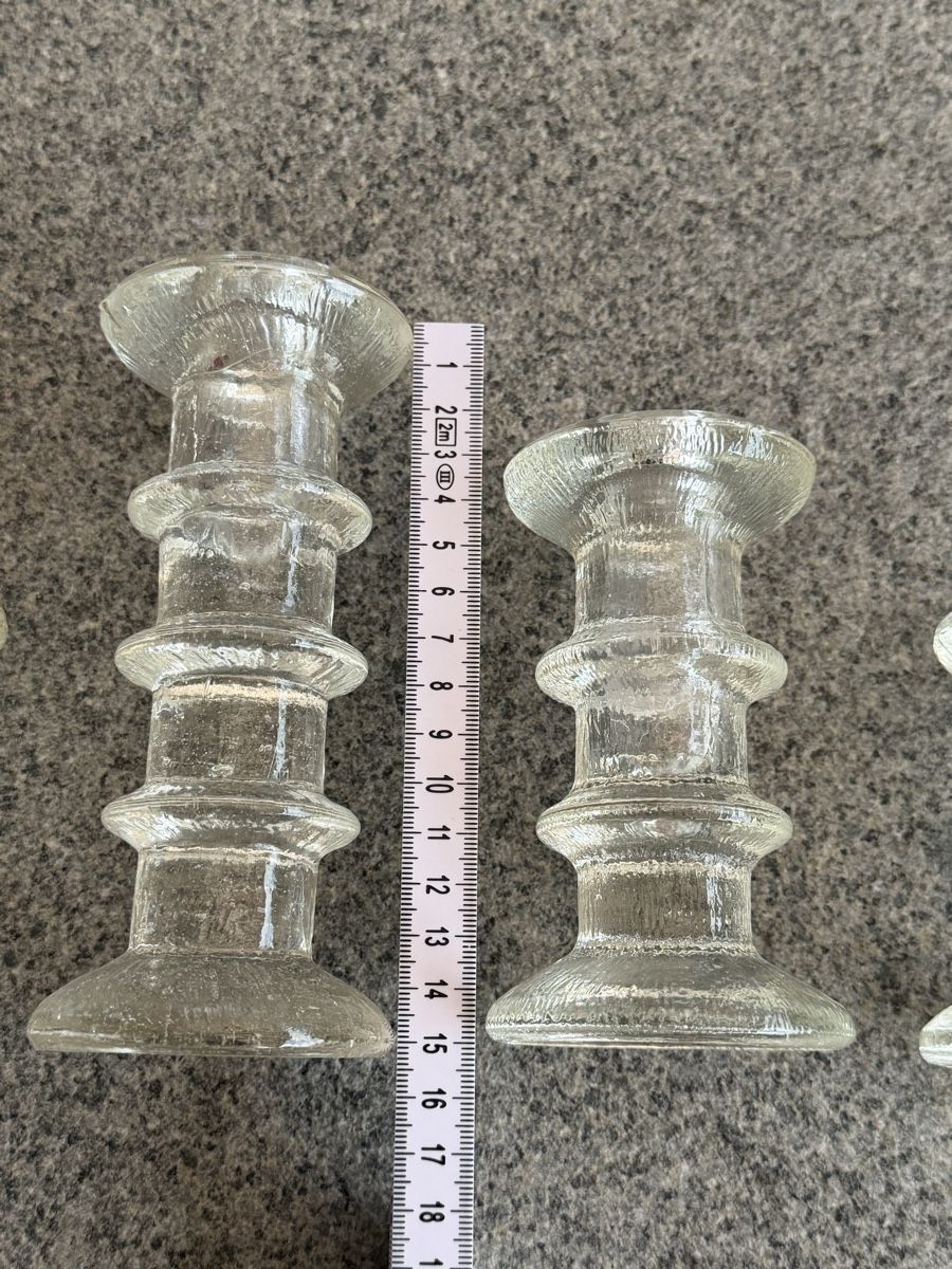 Iittala Portacandele: Vintage ittala Design Kerzenständer set 4 stk – Usato da Deitingen venduto da Himhip 4
