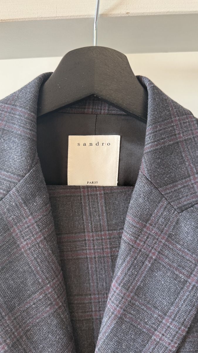 Sandro Completi & Tailleur: Sandro Women's Check Suit, Size 36 – Usato da zug venduto da Inaar 2