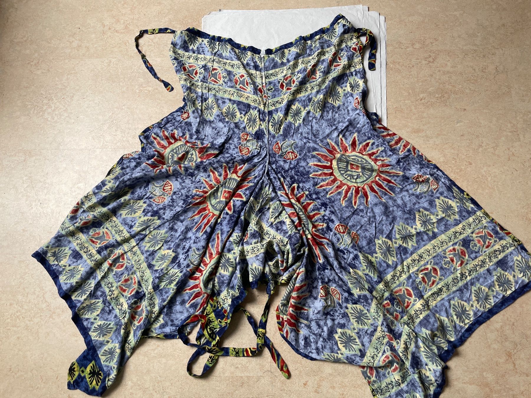 Pantaloni: Batik Wickelhose ca. Gr. S/M – Usato da Klingnau venduto da vollmond36 4