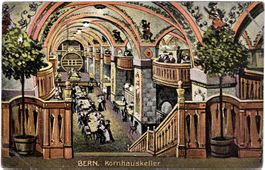 BERN Kotnhauskeller (mit Publikum) ca. 1910 (BE)