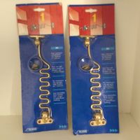 Fensterarretierung R9, neuwertig, goldfarben, Originalver...