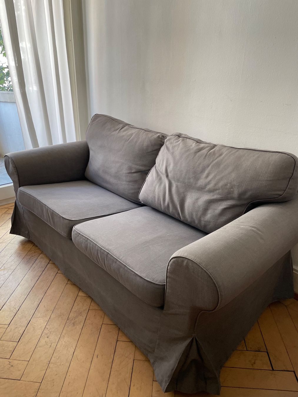 Divani: IKEA EKTORP 2er-Sofa | Grau | 182 cm – Usato da Uerkheim venduto da Gerodahero