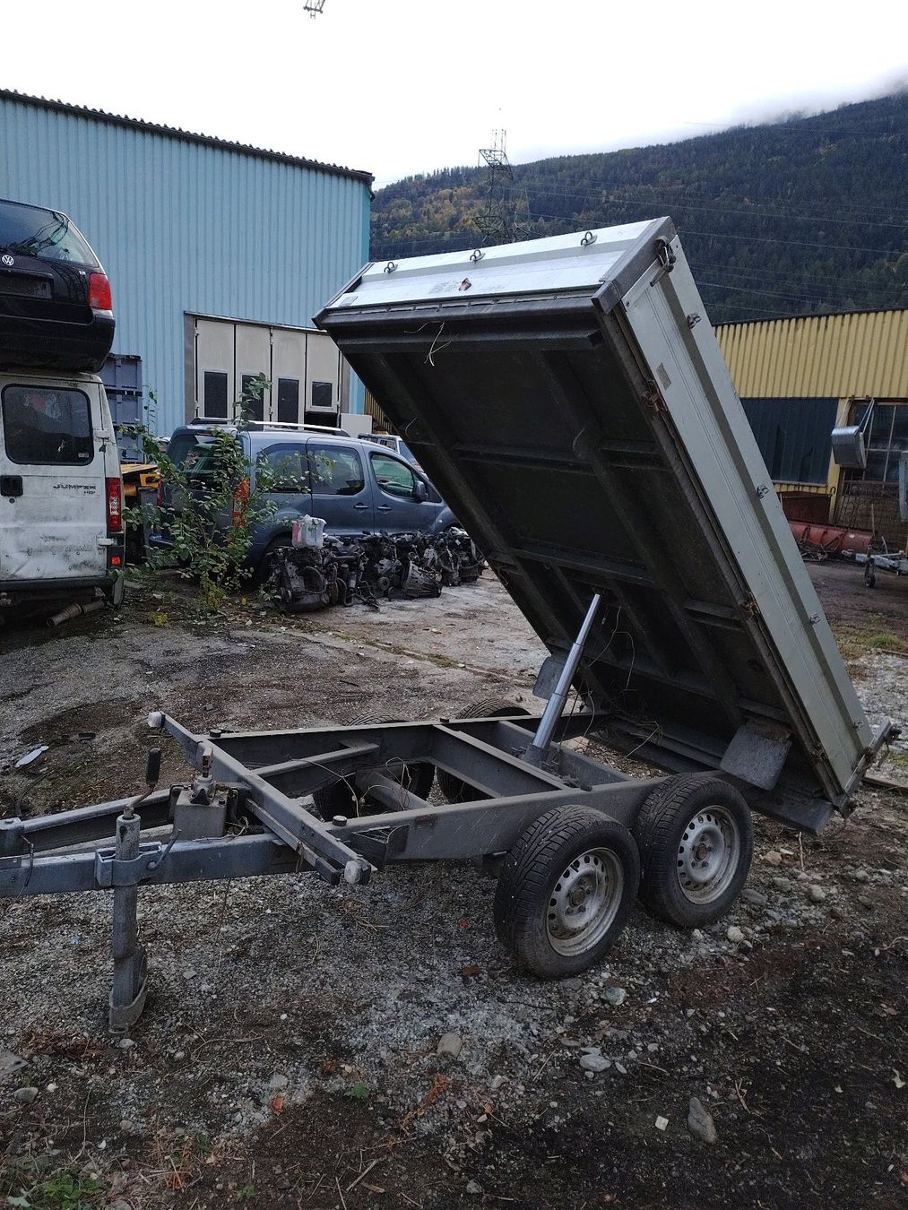 Autoribaltabili: Anhänger Kipper – Difettoso da Thusis venduto da MG85 2