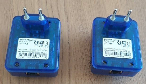 Unità & Adattatore: MicroLink dLAN Ethernet *Internet über Stromanschluss DEVOLO – Usato da Chur venduto da P0WER 2