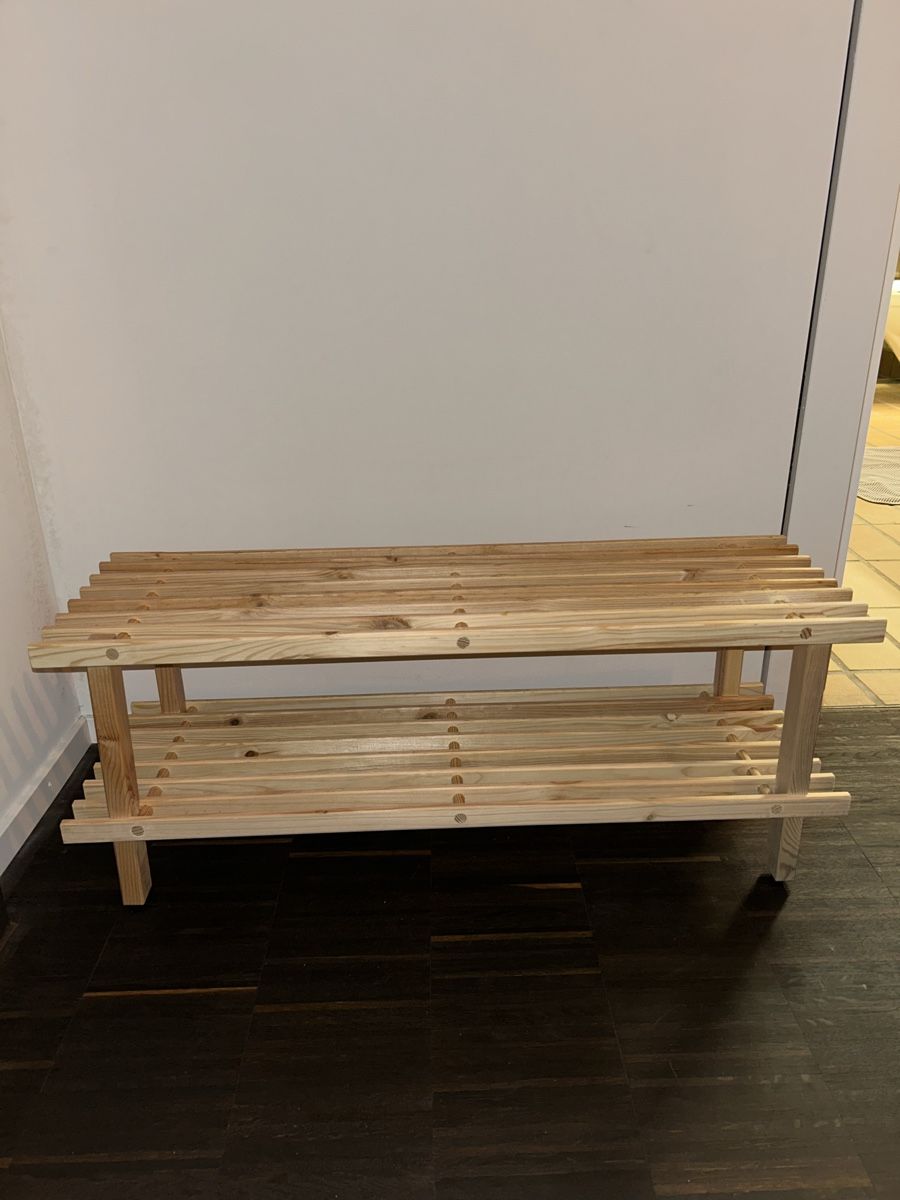 Schuhregal Holz Ikea (Gebraucht) in Basel für CHF 20 – nur Abholung auf Ricardo kaufen