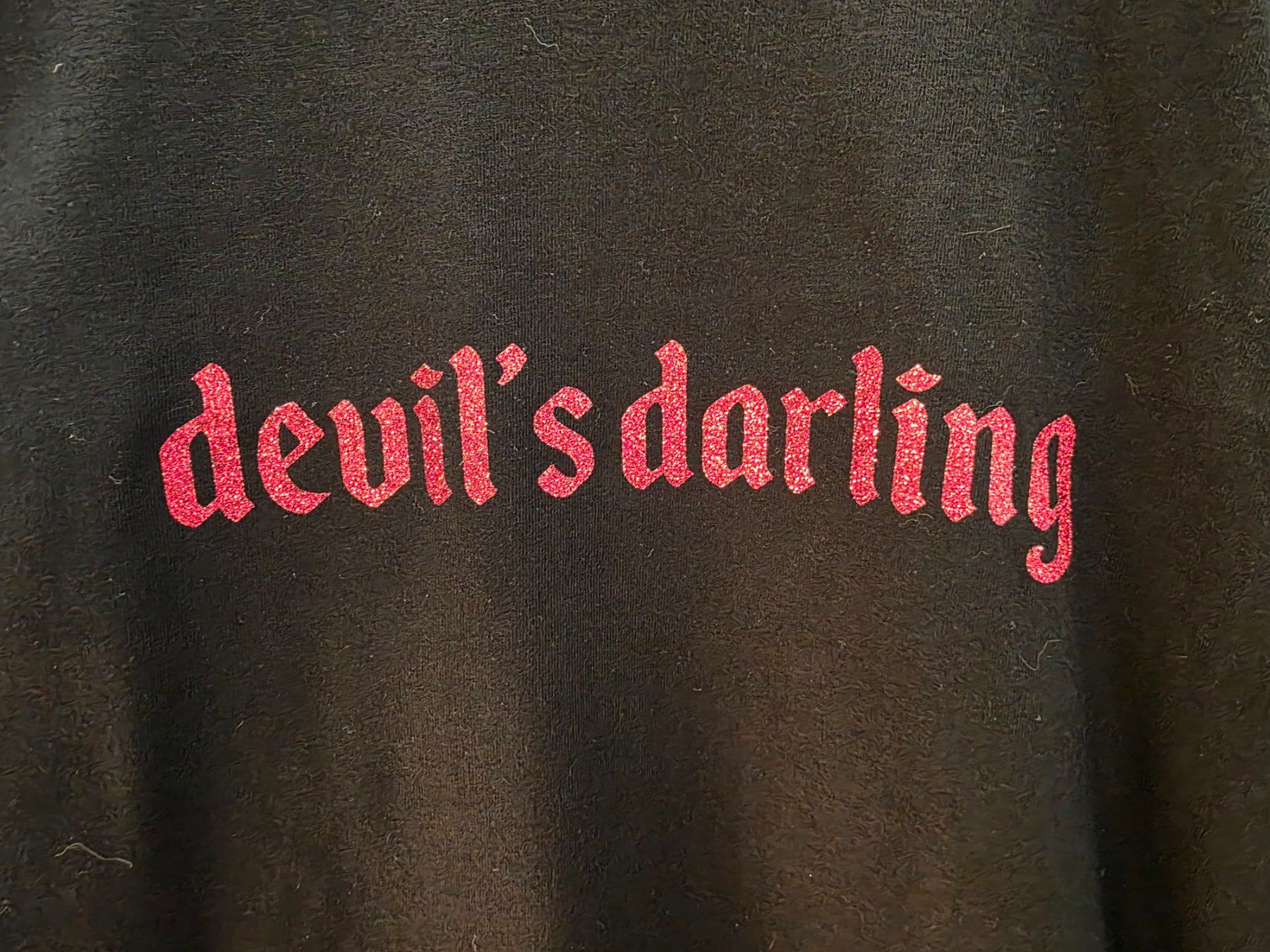 T-shirts: T-Shirt "devil's darling" Blvck – Neuf (Voir description) à Rothenfluh par sel_j856 1