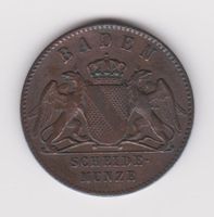 Baden 1 Kreuzer 1871 Friedrich I