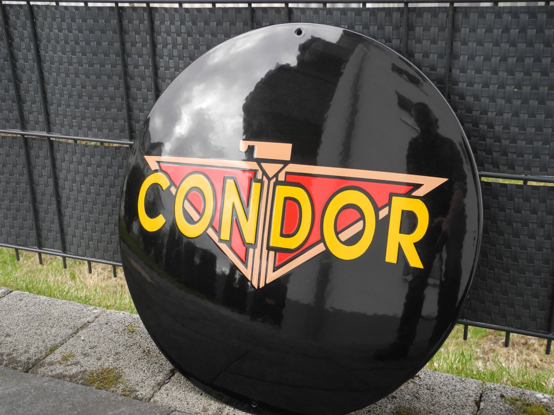 Insegne: CONDOR MOTORRAD EMAILSCHILD – Nuovo (secondo la descrizione) da Reinach AG venduto da Huckleberrysix 2