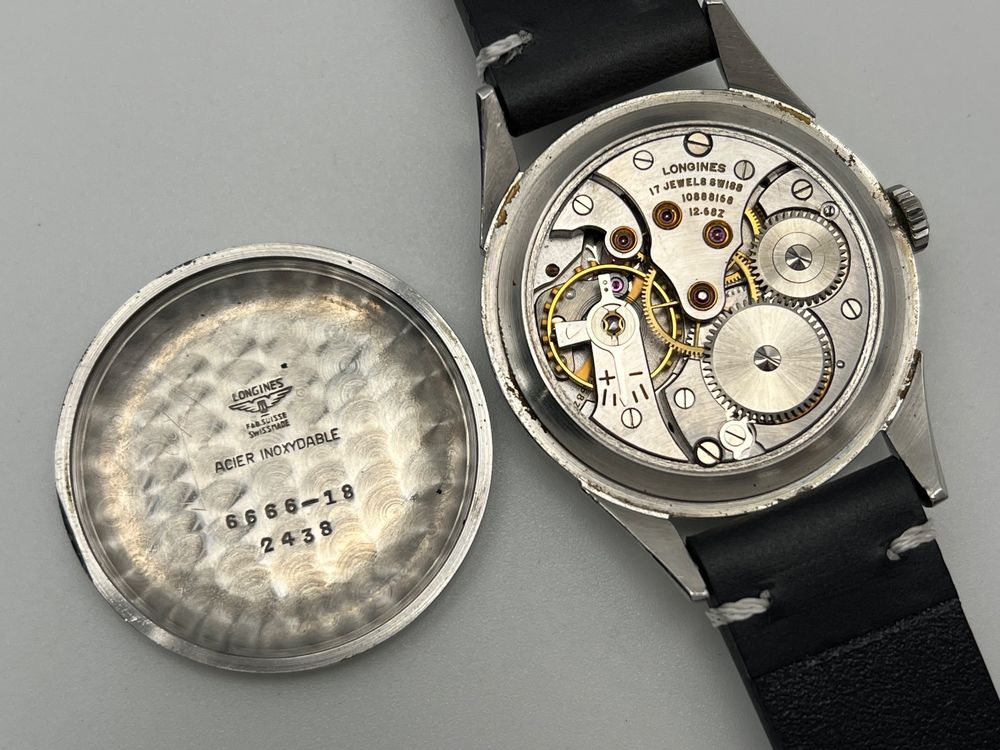 Longines 6666-18 Vintage Herrenuhr Handaufzug