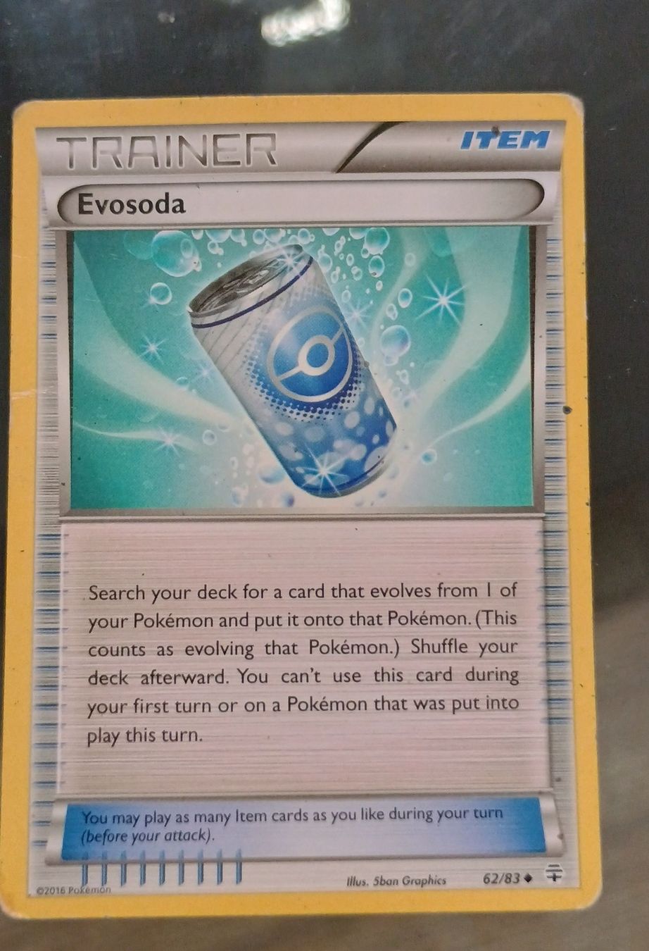 Pokémon Carte collezionabili: Pokemon Card - Evosoda Trainer Card – Usato da Murten venduto da Palli23