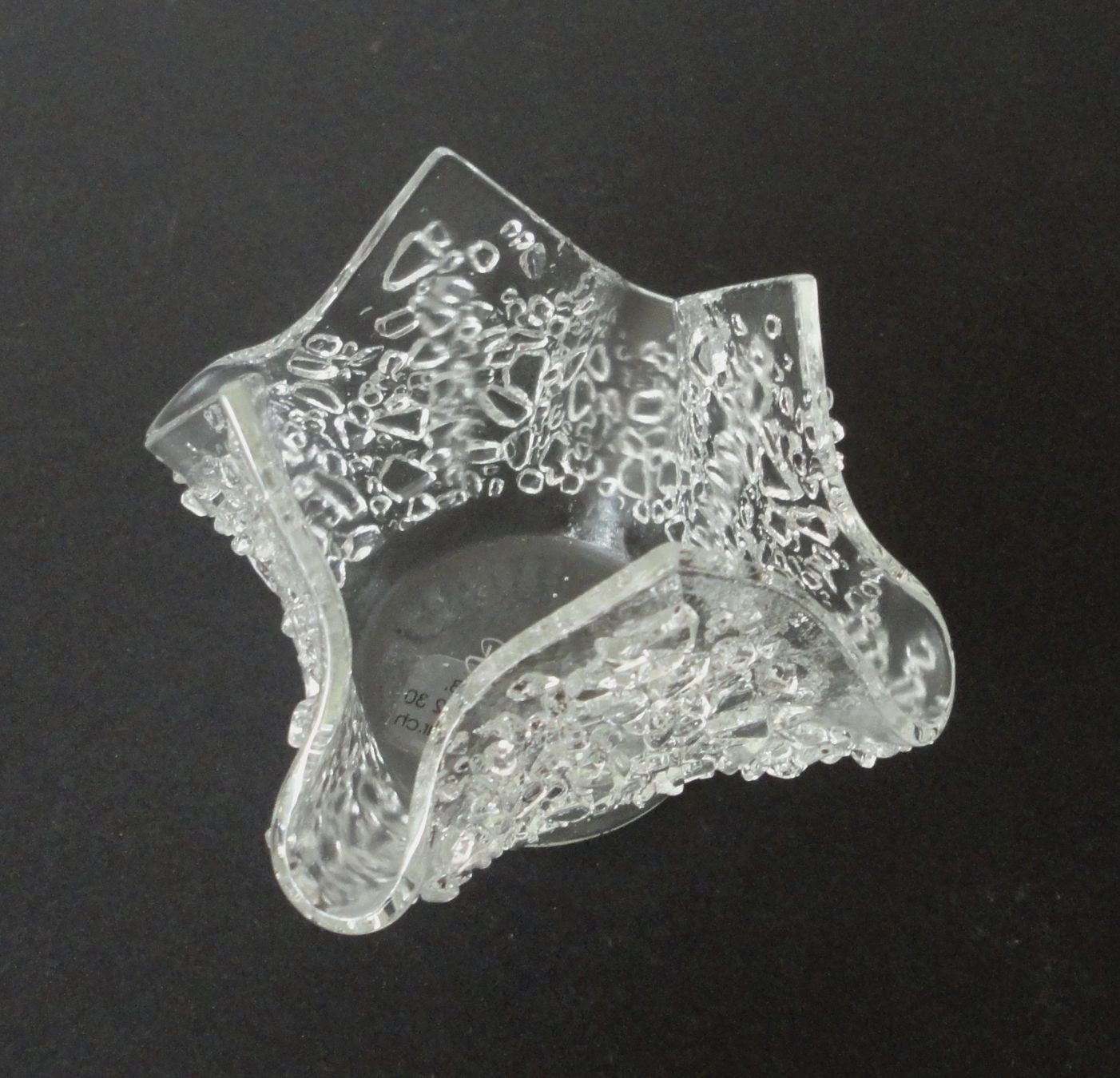 Portacandele: Teelichthalter "Zipfellicht Icestar"/Atelier Glasklar – Usato da zürich venduto da parts5060