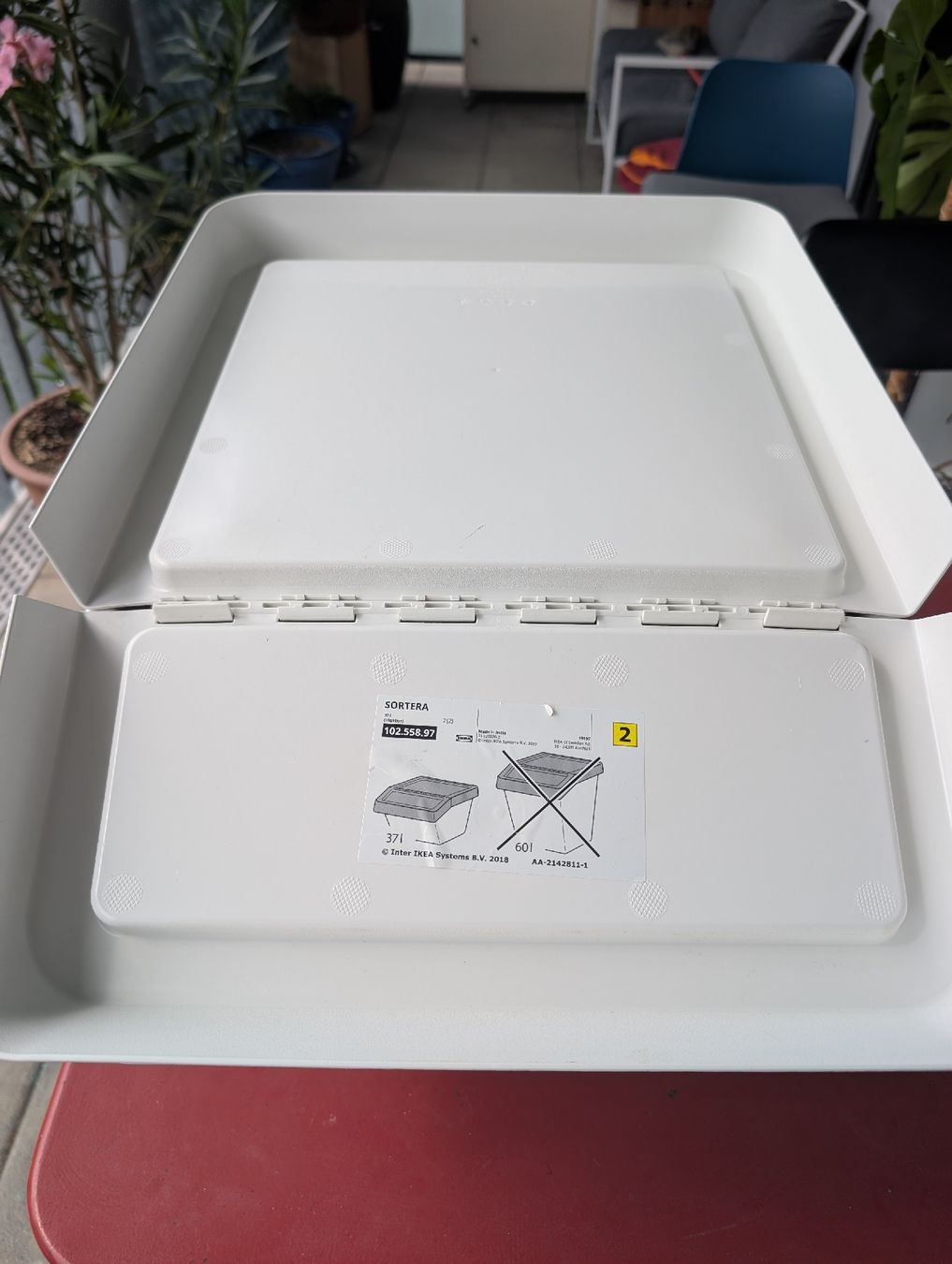 Ikea Contenitori & Simili: IKEA Sortera white sorting bin 37 Liter – Usato da Zürich venduto da morgannpz 3