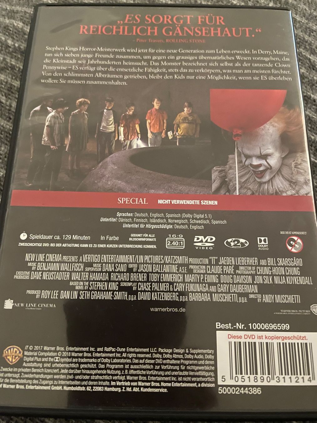 Alle DVDs: Es – Neu (gemäss Beschreibung) aus Dierikon von Butcherboy 1