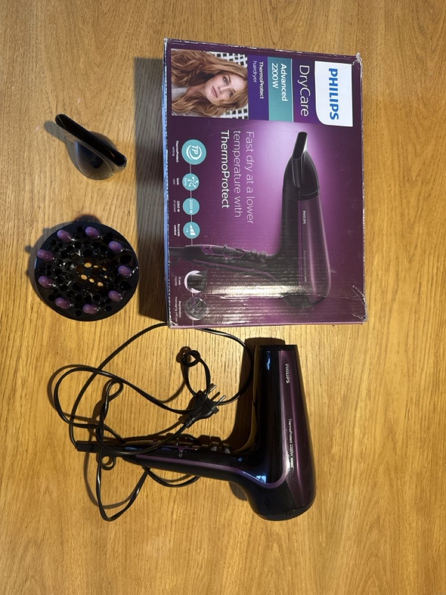 Philips Asciugacapelli: Haartrockner Philips DryCare Advanced 2200W IONIC – Usato da Zuerich venduto da Rufab 1