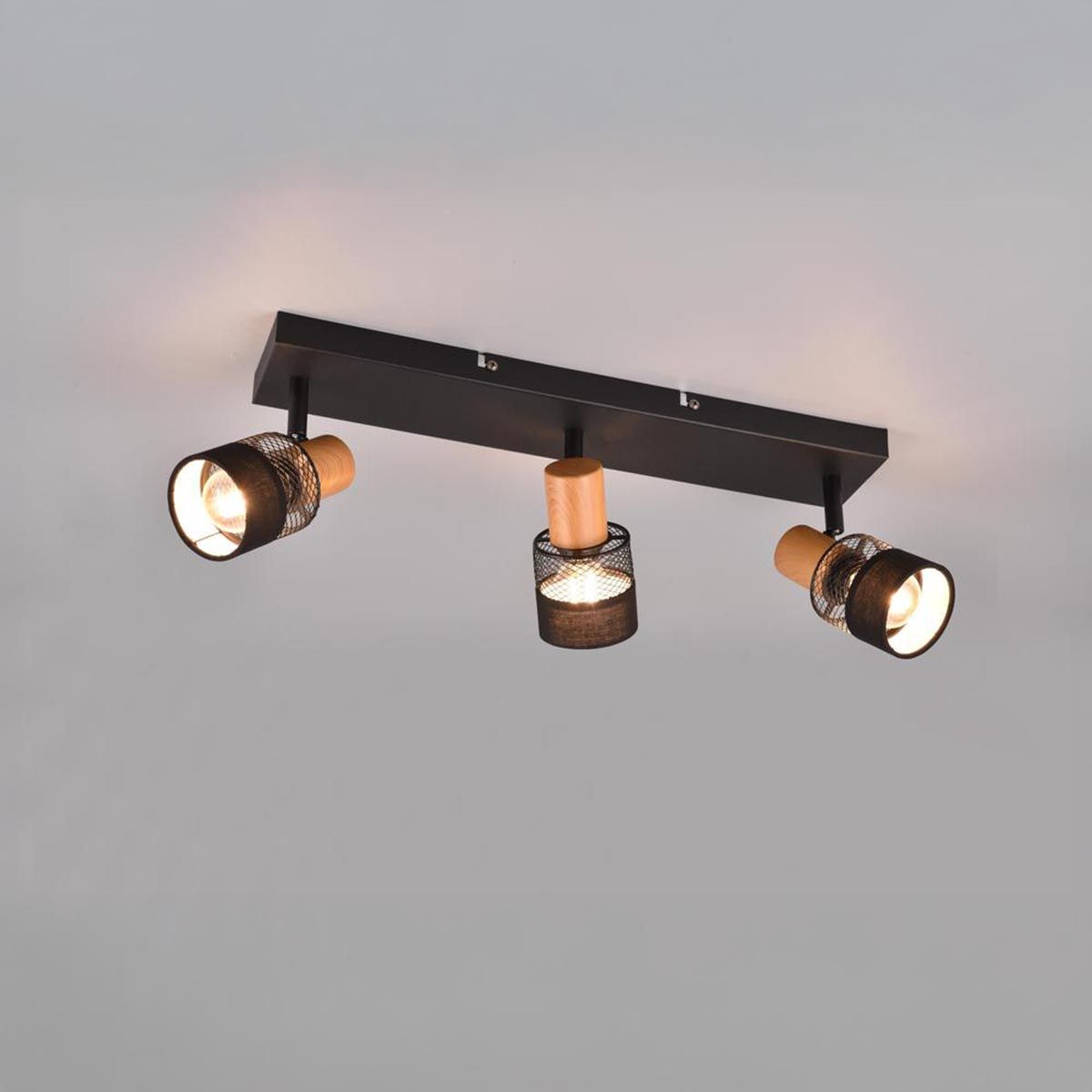 Lampen: 3er Strahler, Schwarz, 59 cm x 9 cm – Neu (gemäss Beschreibung) aus Kreuzlingen von Smart-Light