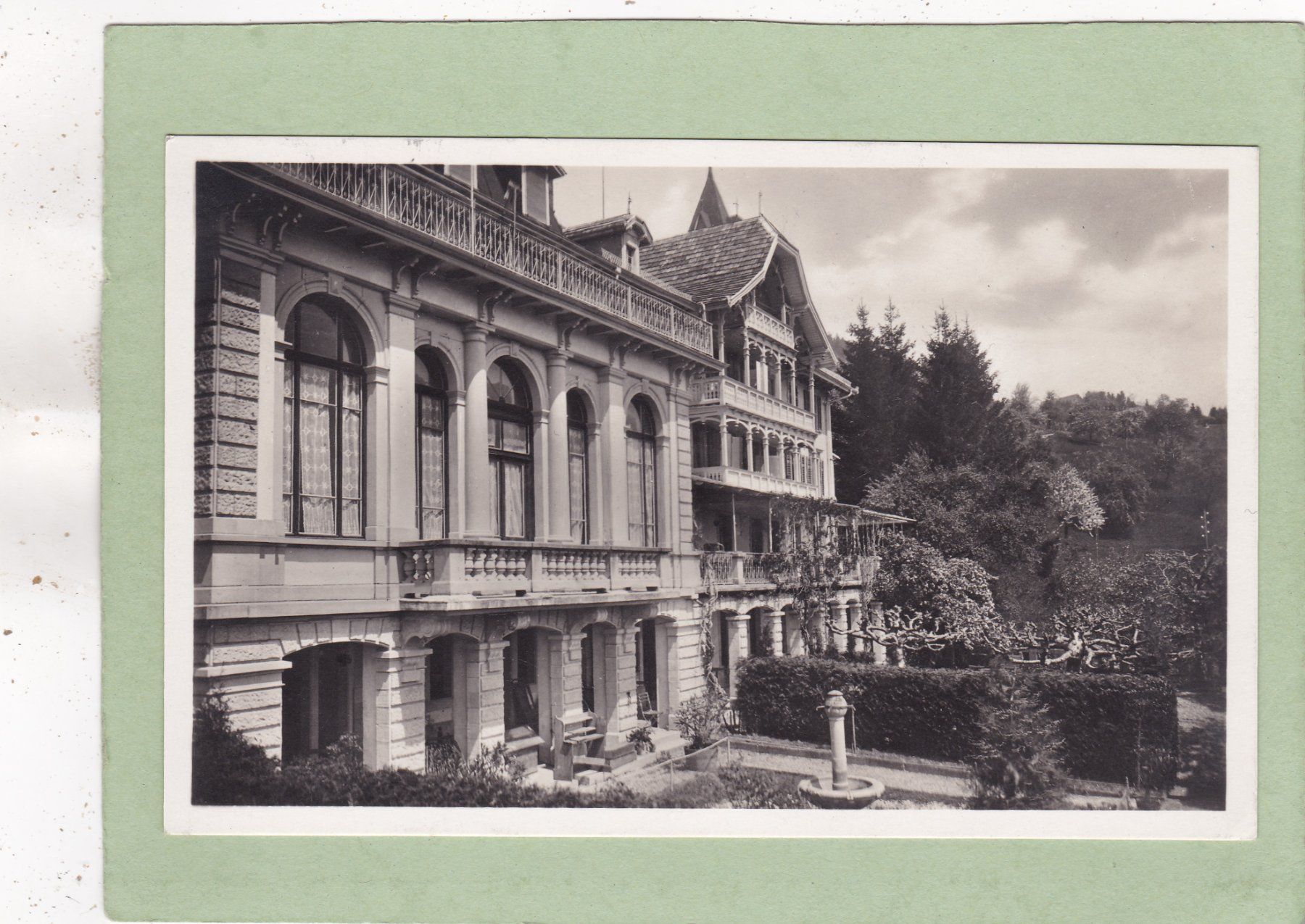 Cartoline postali: Unteraegeri Hotel Waldheim 1947 – Usato da Herisau venduto da Lisegrat2008