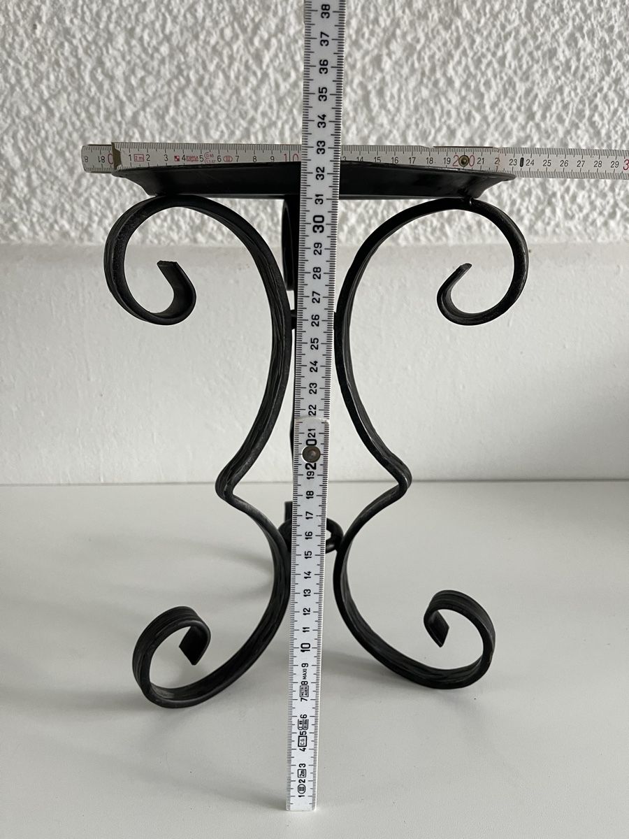 Sonstiges für Haushalt & Wohnen: Blumentopf-Ständer / Untersetzer aus Schmiedeeisen – Gebraucht aus Wetzikon ZH von seli03 7